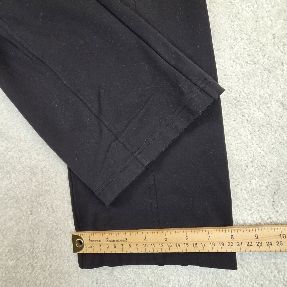 Athleta Delancy Cargo Pants Womens M Black High Rise Pockets Slim Fit Stretch - Picture 7 of 9